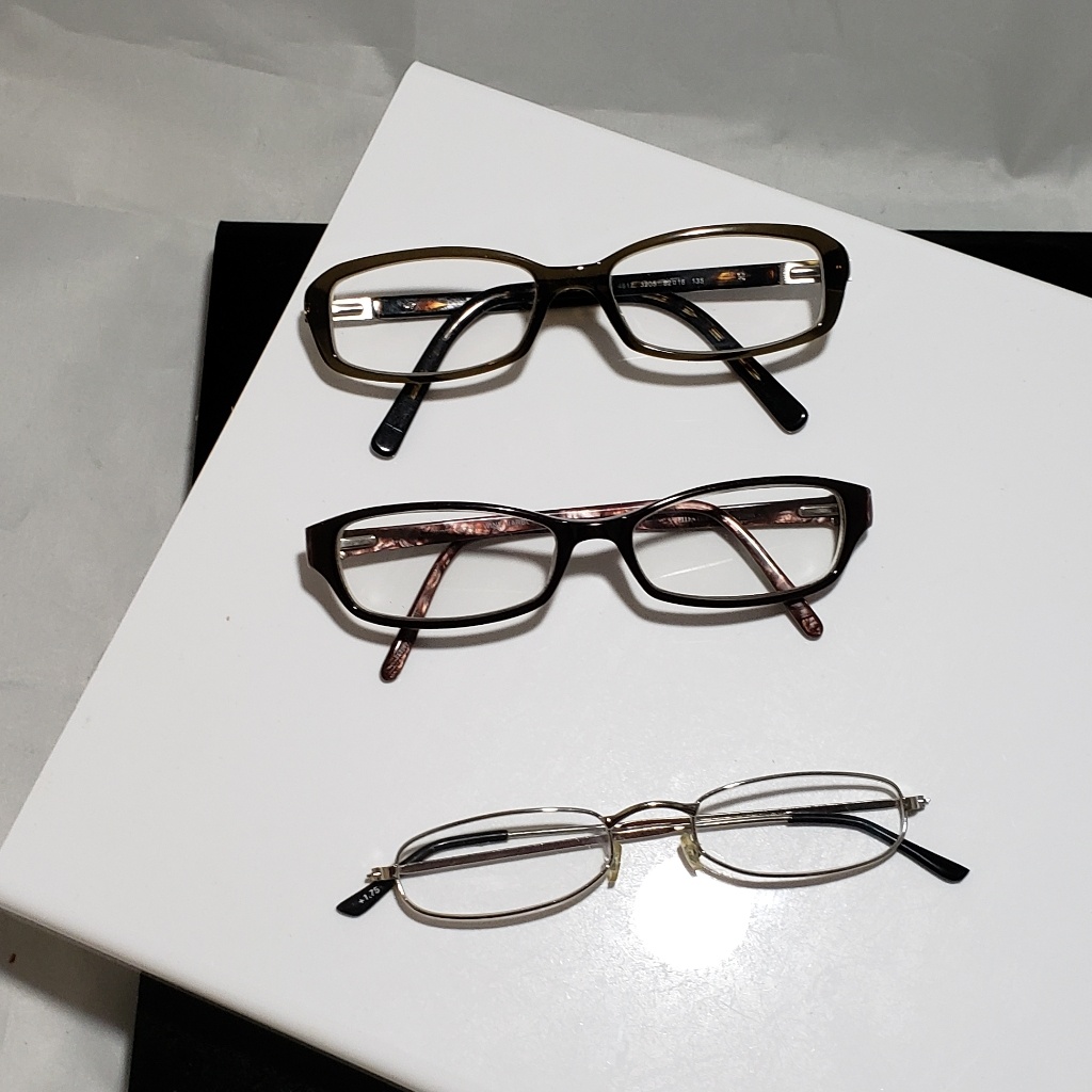 3 Reading Glasses Dkny Ellen Tracy And No Brand